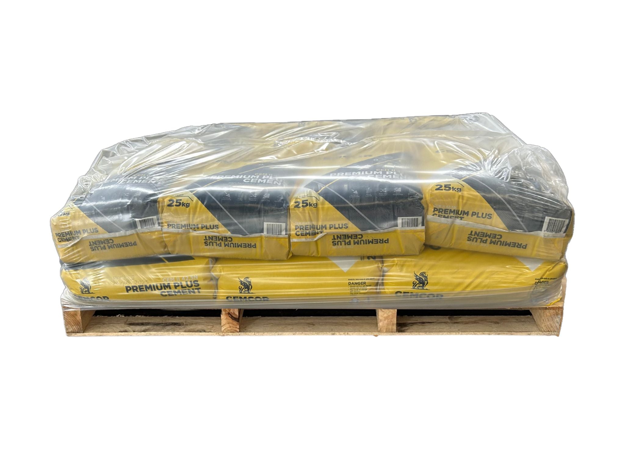 Cemcor Premium Grey Cement 25kg 20 x 25kg Bags (£6.15 per bag)
