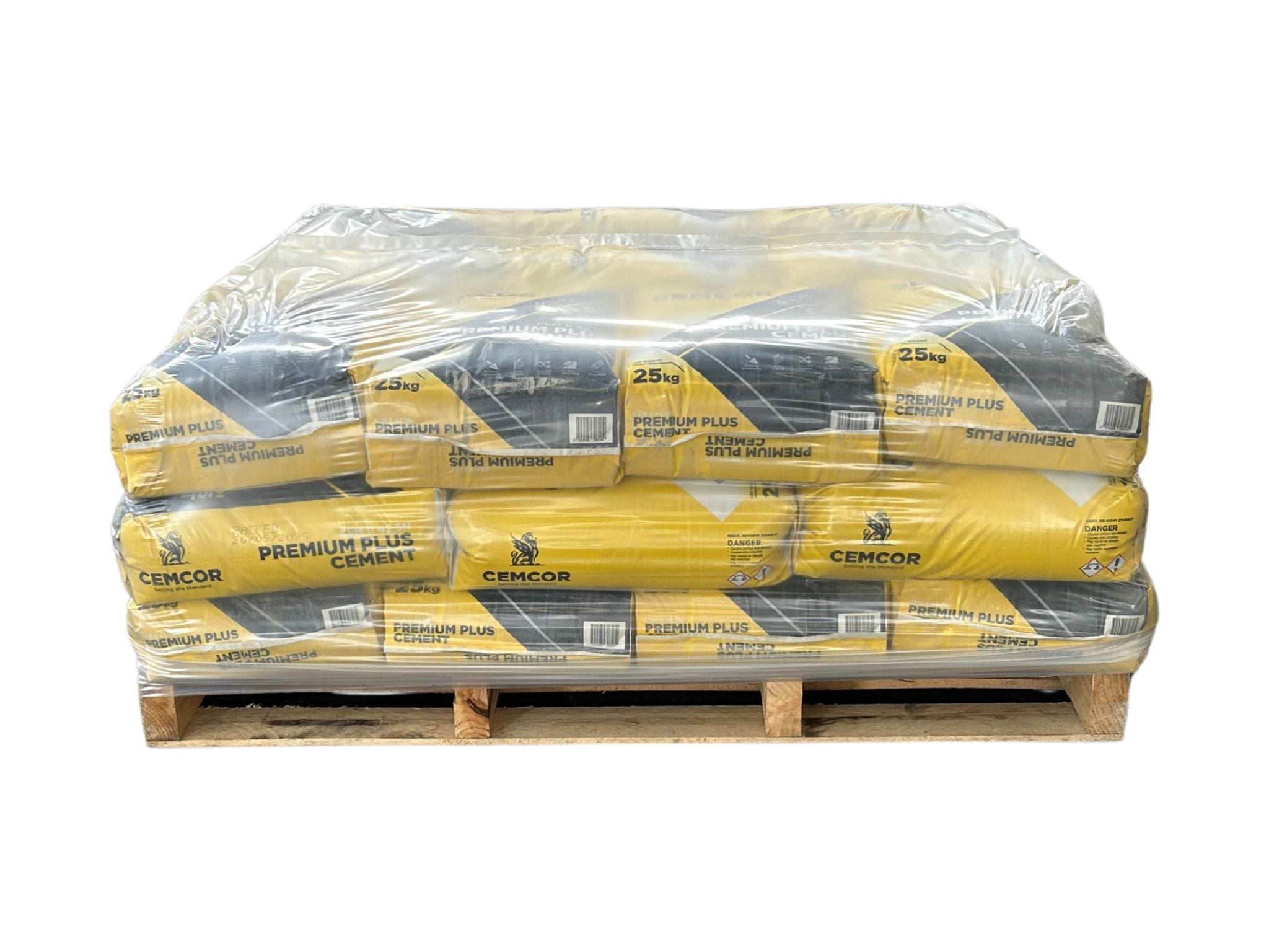 Cemcor Premium Grey Cement 25kg 30 x 25kg Bags (£6.00 per bag)