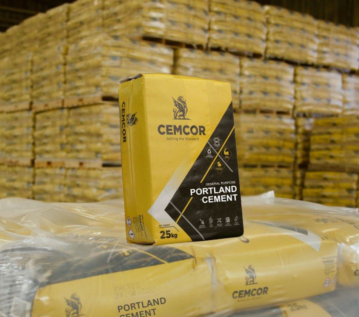 Cemcor Portland Cement 25kg (Eco-Paper)