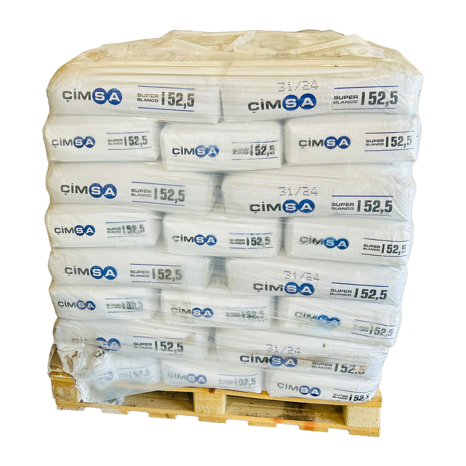 Cimsa White Cement 25kg Full Pallet 48 Bags (£13.50 per bag)