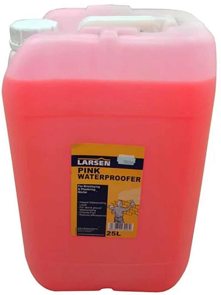 Larsen Pink Waterproofer Plasticiser