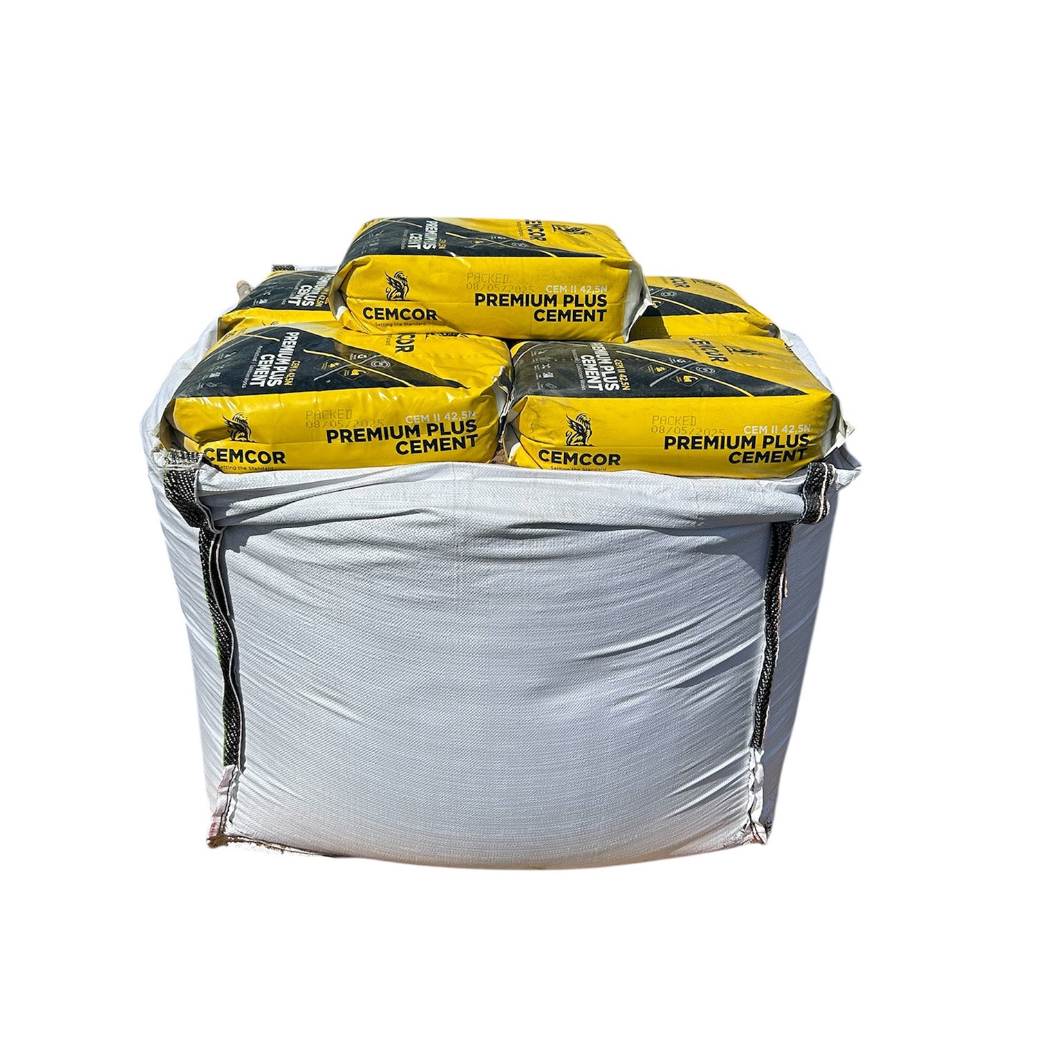 Paving Bundle 6:1 Large Pallet Jumbo 750kg Sharp Sand 5x25kg Cemcor Cement 3x25kg Dried sand