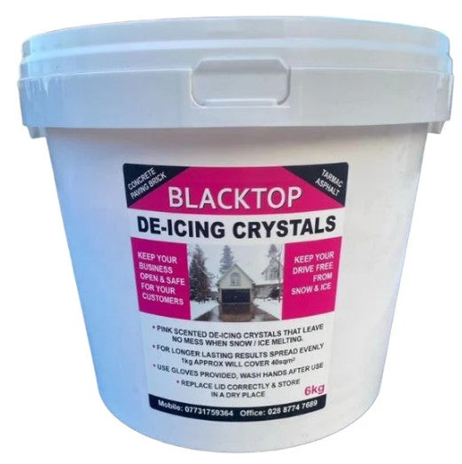 Blacktop De-icing Crystals
